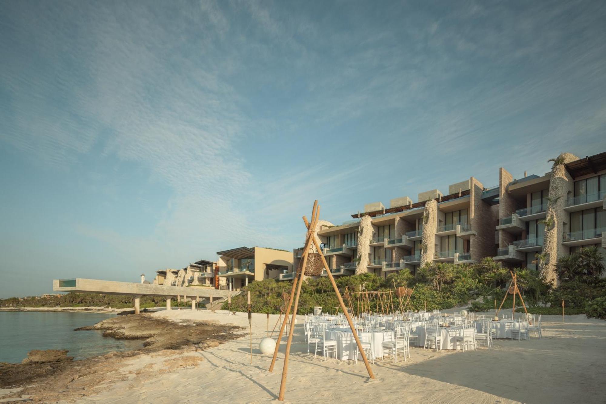 La Casa De La Playa By Xcaret (Adults Only) 호텔 신데 델 카르멘 외부 사진